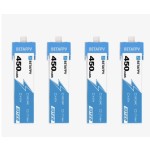 BETAFPV 4pcs BT2.0 550mAh 1S 3.8V 40C/80C Battery Compatible 75-85mm 1S Racing Whoop Drone Drones Accessories